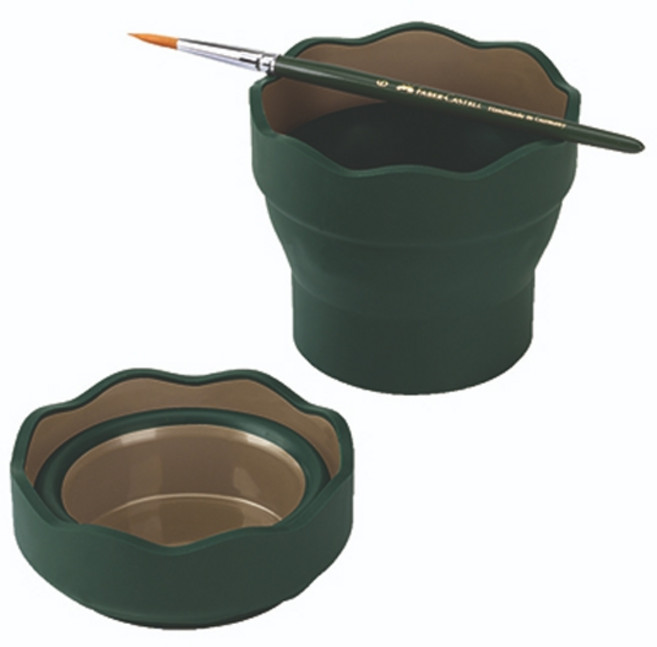 파버카스텔 클릭 앤 고 물통 (그린), 단품