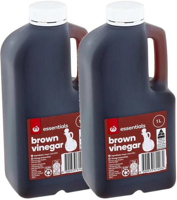 호주 에센셜 Essentials Brown Vinegar 대용량 브라운 비네거 식초, 2개, 1L