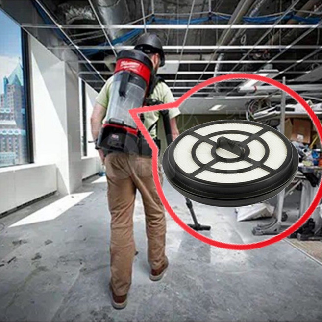 美沃奇吸塵器濾芯 M18 VC-2-0 M18 FPOVCL-0 M12FVC 乾濕兩用吸塵器專用更換濾芯 (含稅), M18FBPV用, 1個, M18FBPV用