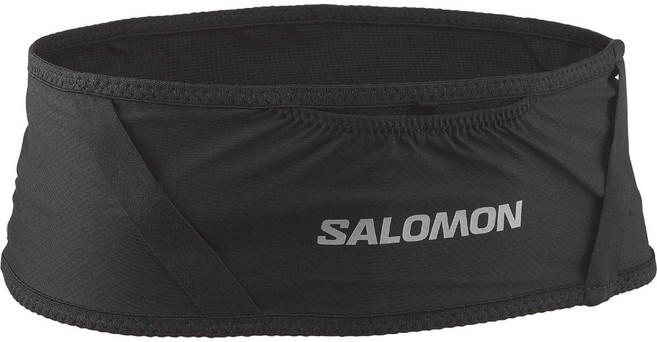 살로몬러닝벨트 러닝벨트 Salomon Pulse Belt 남녀공용 꼭 맞는 핏 기능성 다용성, 검은색, 1개