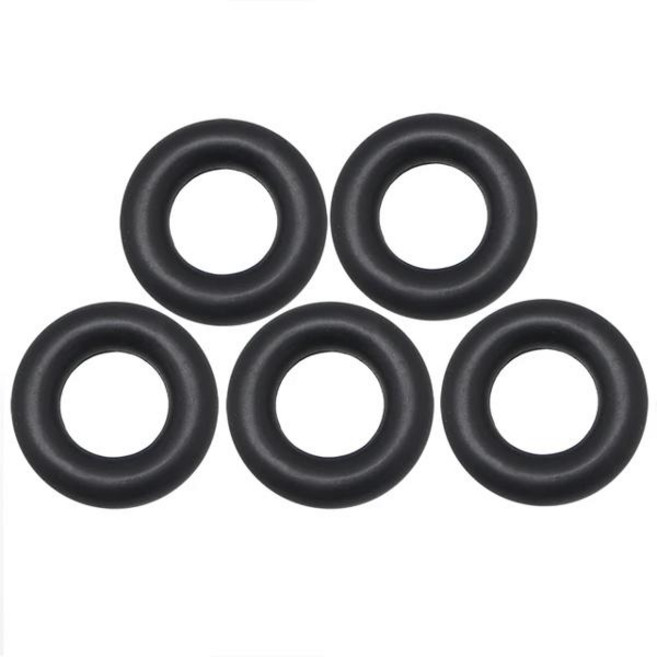 미싱 재봉 보빈 와인더 고무 타이어 링 O 마찰 휠 가수 형제 부품 재봉틀 액세서리 도구 15287 3 5 7/10 개, [02] 5pc