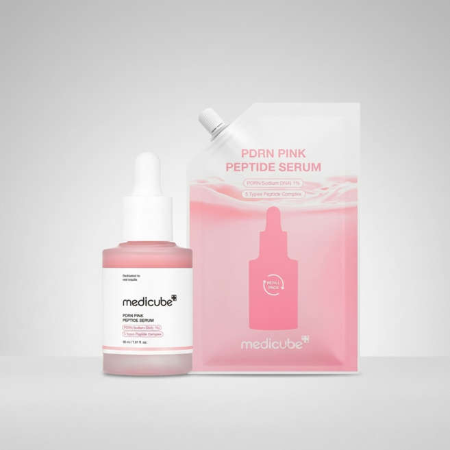 메디큐브 정품 연어 PDRN 핑크 펩타이드 앰플, 1개, 80ml