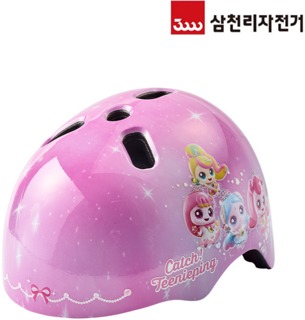 2026 삼천리 자전거 SH700L 캐치 티니핑 하츄핑 헬멧 아동 어반 헬맷 어린이 핼멧, 1개