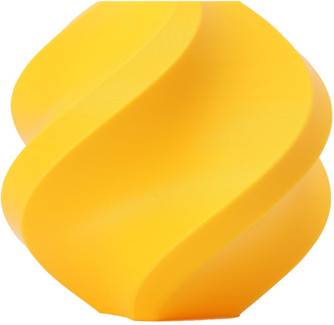【聚材3D列印】 Bambu PLA Basic 基礎色 高韌性 3D列印線材 拓竹線材, 暖黃(含盤), 1個