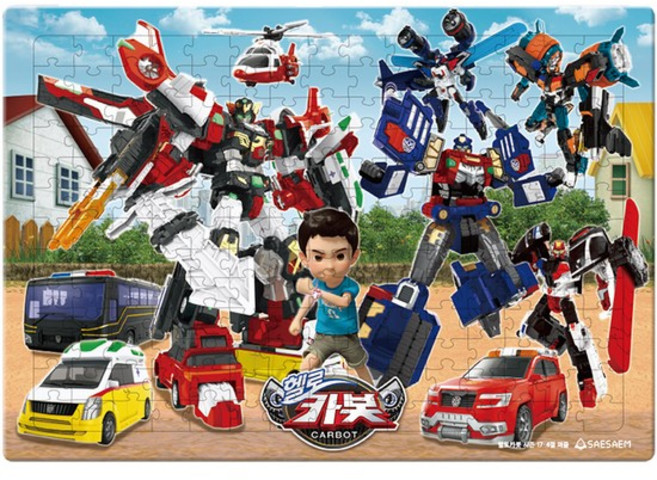 헬로 카봇 시즌17 판퍼즐 195조각, 없음