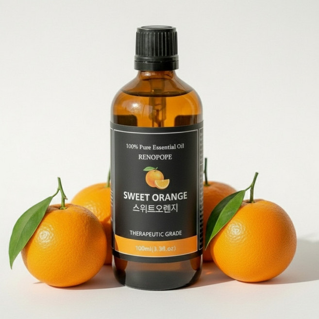 레노포프 천연 에센셜오일 35종, 1개, 13.스위트오렌지, 100ml
