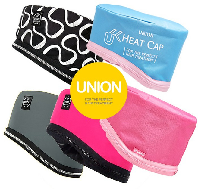 유니온 전기 헤어 트리트먼트 캡 (전기모자), 블루 S