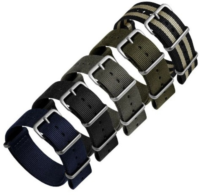 블랙 그레이 네이비 블랙골드 카키 나토밴드 20mm 나토밴드 나토 스트랩 NATO STARP 20mm 시계줄. 원시계