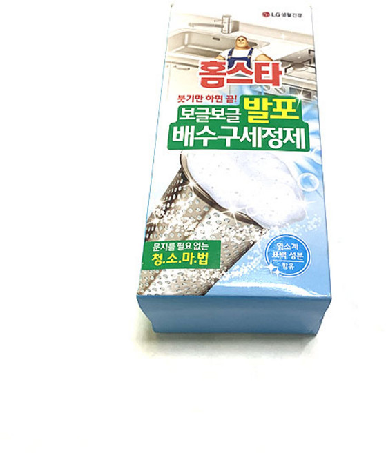 홈스타 발포 배수구 세정제 / 주방 싱크대 악취제거, 1개