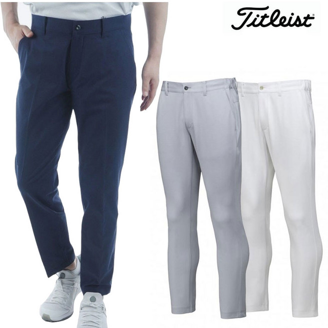 타이틀리스트 TLPMP367J 골프 남자 롱팬츠 저지 테이퍼드 바지