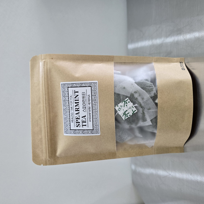 안산팜 스피어민트티 허브차 16티백 직접 재배해서 만든 수제차 허브리아, 1개, 16개입, 1g