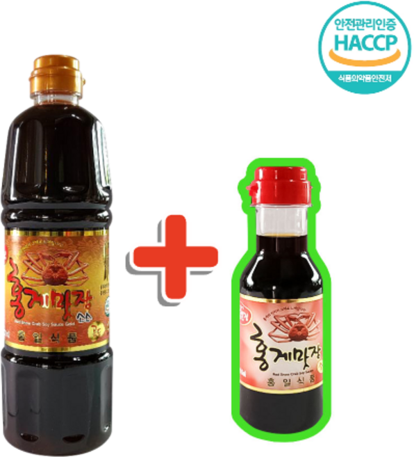 홍일식품 홍게맛장소스 골드 900ml + 홍게맛장소스 200ml 세트, 1세트