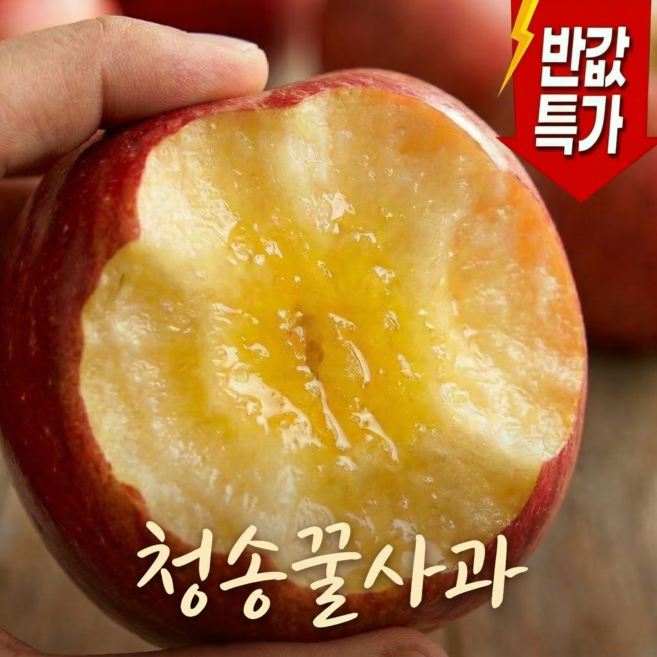 [한정반값특가]딱100박스만 초고당도 못난이가정용 부사사과, 1박스, 2kg