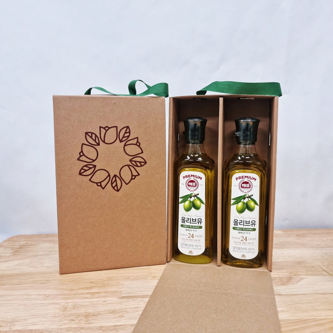 해표 엑스트라버진 올리브유500ml 2입 선물세트, 3개
