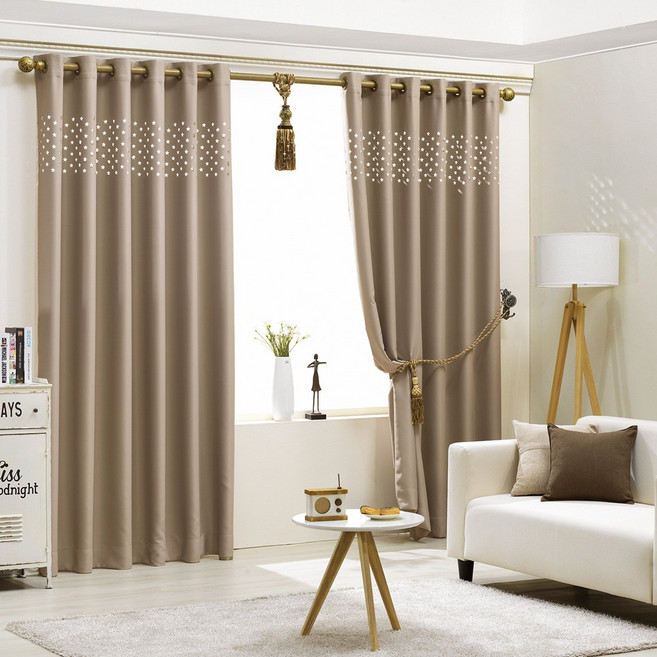 리더디자인 스타쉐도우 타공 암막커튼 아일렛형 사은품 자석타이백증정