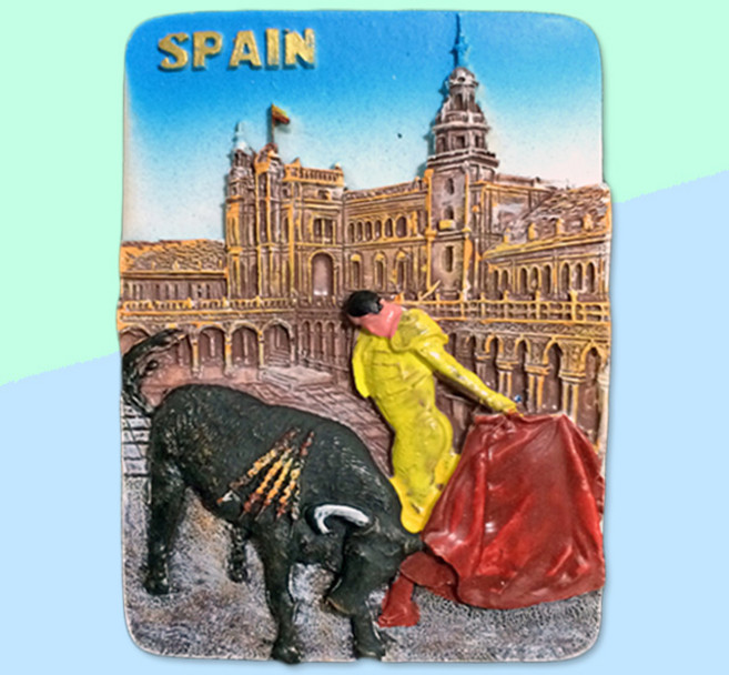 유로고 세계 여행 마그넷 마그네틱, E유럽07.마드리드