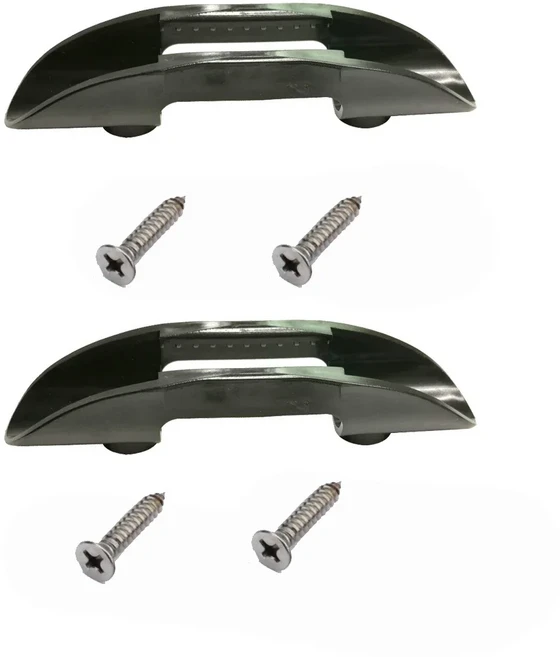 보트 용품 1 세트 2 카약 카누 패들 클립 낚시 노 데크 장착 홀더 나사 너트가있는 키퍼, 2 Sets Type 2