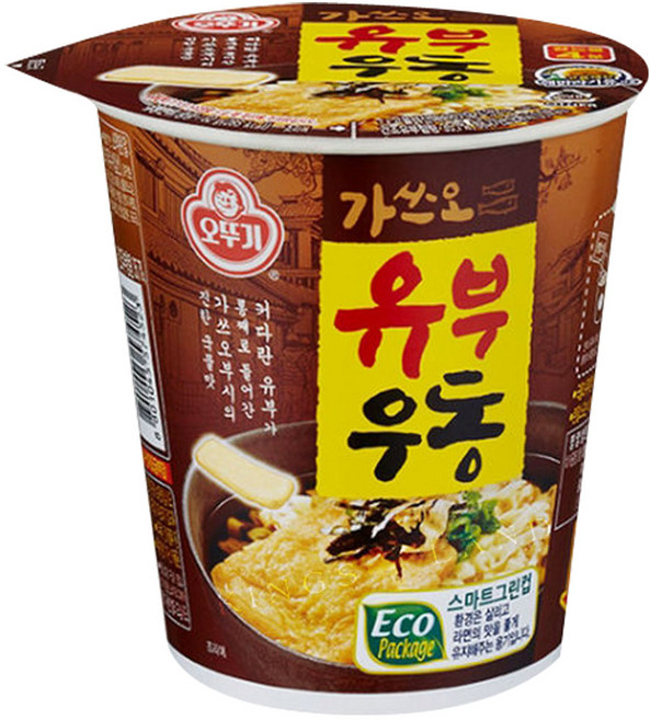 오뚜기 가쓰오 유부 우동 컵, 50개