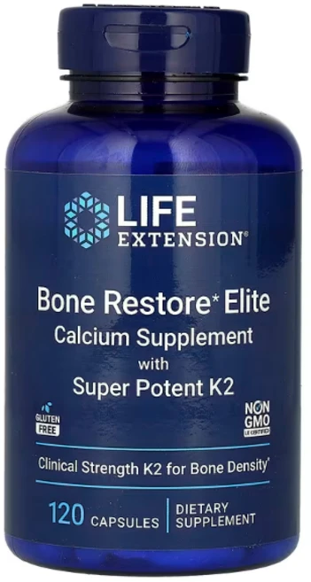 라이프익스텐션 본 리스토어 엘리트 캡슐 120정, 1개 - 쿠팡