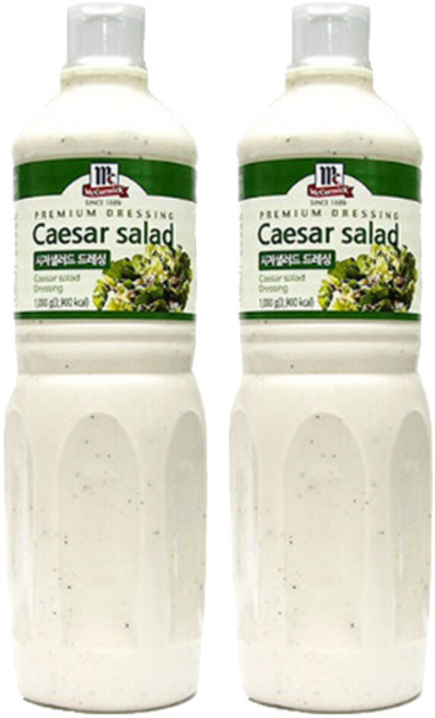 맥코믹 시저 샐러드 드레싱, 1kg, 2개