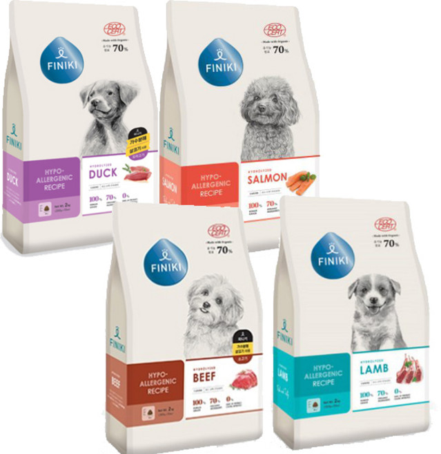 피니키 하이포알러지 가수분해 강아지사료 2.5kg 7kg (간식 샘플증정), 1개