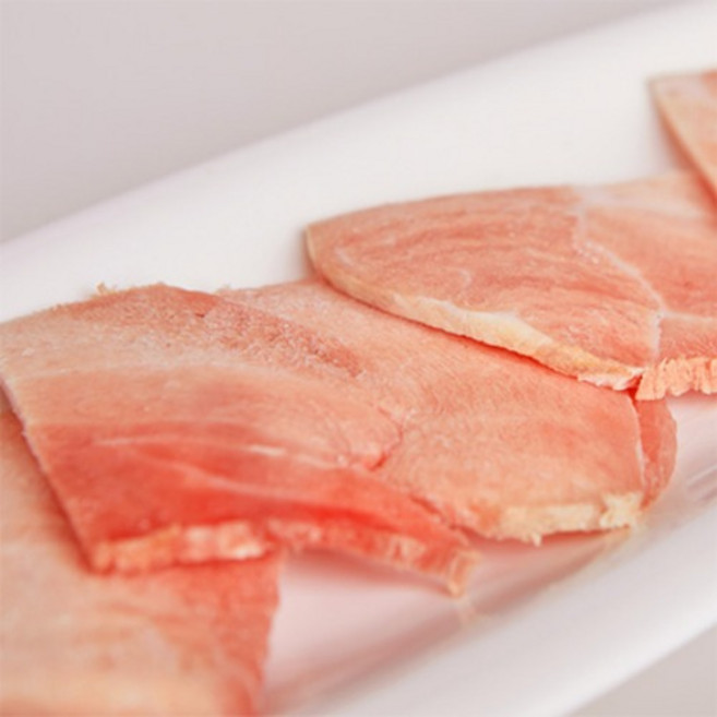 겉지방 싹 제거된 쭌미트 한돈 돼지고기 국내산 뒷다리살 슬라이스 1팩, 1kg, 1개