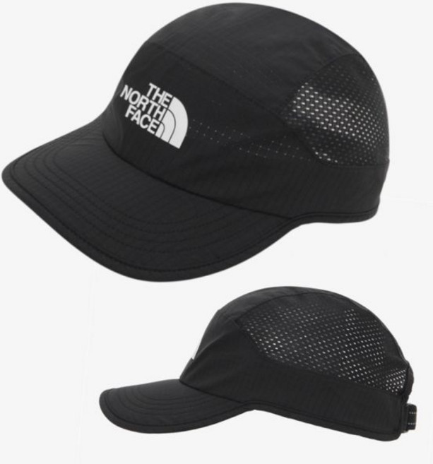 [매장판] 노스페이스 모자 써머 엘티 경량 여름 러닝 햇 블랙 NE3CS43A, ONE