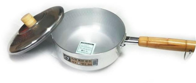 세프랜드 [규촌키친] 신아 함마톤 원목 편수 냄비 16cm~ 26cm 모음 (편수냄비 알루미늄냄비 라면냄비 국수냄비 우동냄비 자취생냄비 찌개냄비 가벼운냄비), 24cm