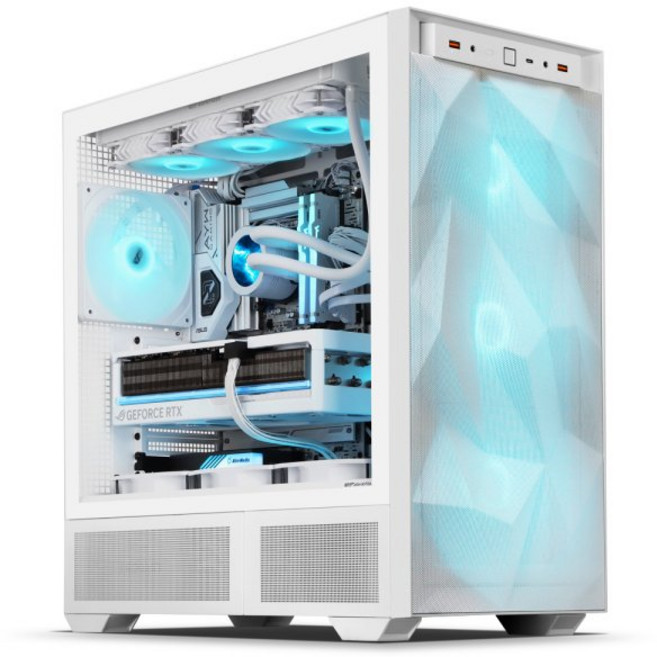 darkFlash DLX ULTRA MESH ARGB 빅타워 케이스 화이트, 1개, 선택하세요