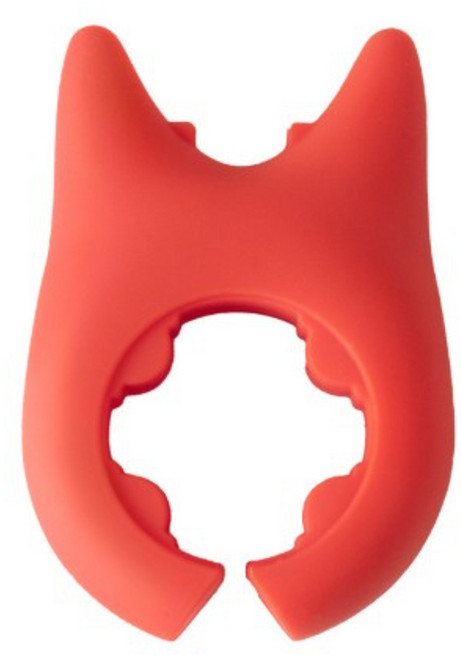 호플 실리콘 단열 국자 받침대, 레드, 4개