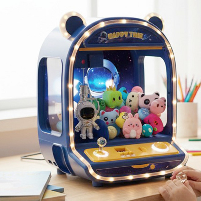 코넘 샵버전 인형뽑기 기계 국내인증 특대형, 블루, 1개