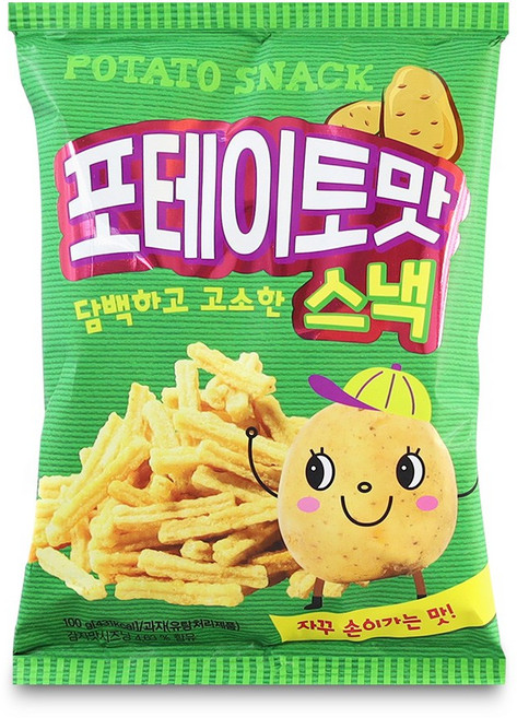 싱싱 포테이토맛 스낵 100g, 1IXS_포테이토맛스낵100g, 1개