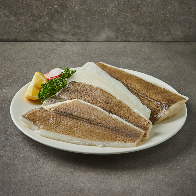 아임피쉬 순살가자미 750g 2팩 1.5kg 가시없는 순살생선 아이반찬 저염 흰살생선 구이 스테이크, 2개