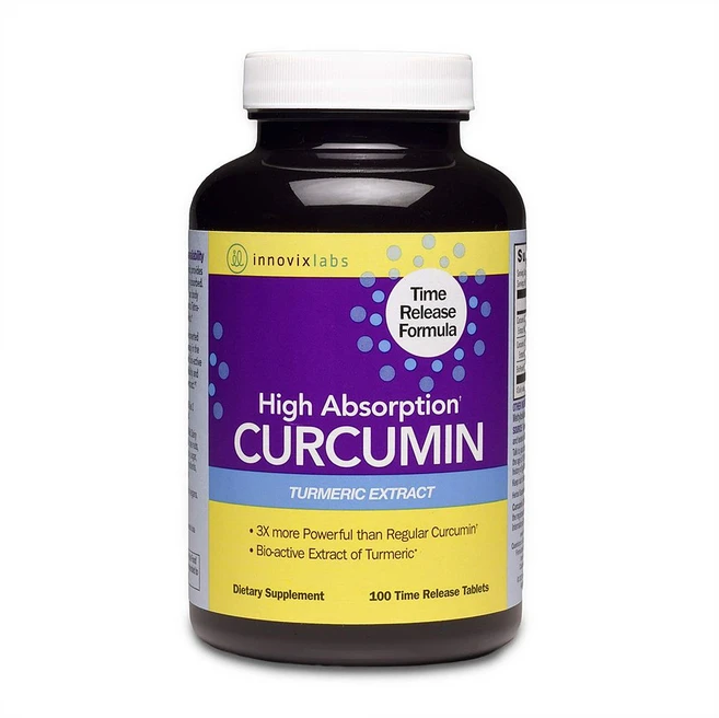 InnovixLabs Curcumin Turmeric 커큐민 터메릭 강황 추출물 100정, 1개 - 쿠팡