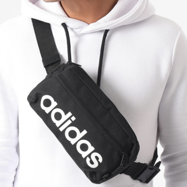 아디다스 리니어 기본 힙색 가방, 1개