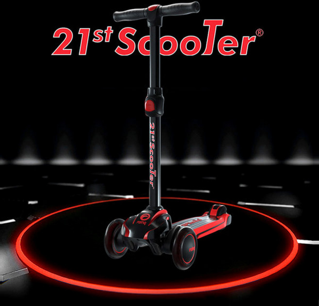 21세기 킥보드 노블레스 어린이 유아 퀵보드 씽씽이, (2)21st 스쿠터 노블레스-레드, 1개