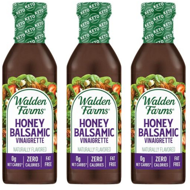 월든팜스 허니 발사믹 비네그레트 드레싱 354ml x 3팩