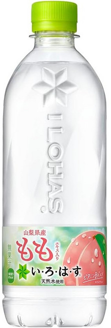 빠른배송 일본과채수 이로하스 복숭아 555ML 24개입 1박스, 24개, 540ml