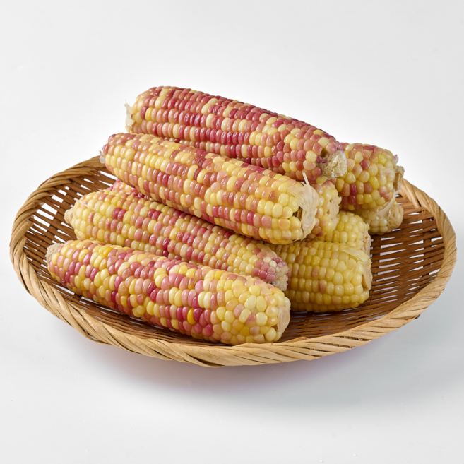 [소소담담] 정말 맛있는 삶은 냉동 옥수수 홍찰 찰옥수수, 5개, 대