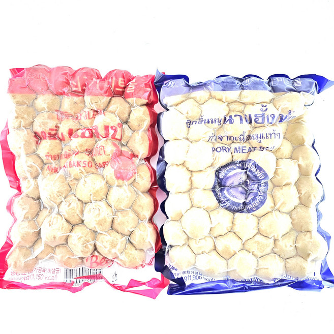 냉동 돼지볼 소고기볼 혼합 룩신무 룩신느아 / 1kg제품, 1kg