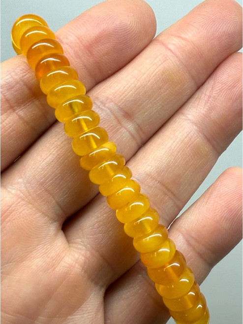 天然波羅的海白花蜜蠟盤珠手串, 1個