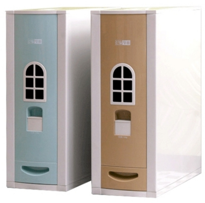 신일 가정용 인테리어 쌀통 보관통 23kg, 1개, 그린