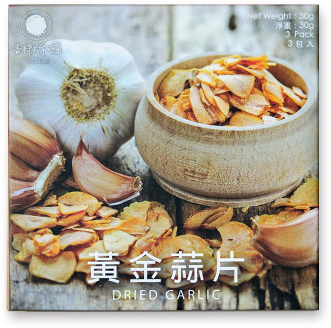 香料共和國 黃金蒜片, 1個, 30