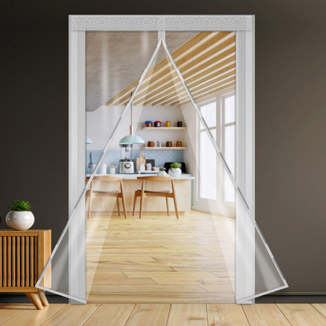 투명비닐커튼 방풍문 방한 현관방풍 바람막이90