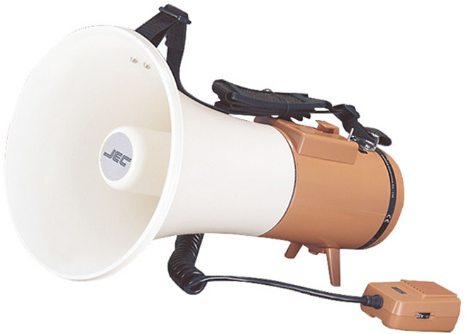 재난대피싸이렌 기능 확성기 JE-583BSW(출력30W) 마이크+싸이렌 +호루라기 기능 확성기 안전교육 통제용 확성기 홍보 관광 가이드 각종모임 야외행사 집회 인솔용스피커