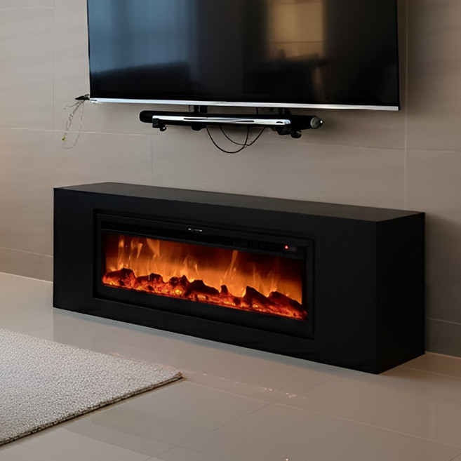 인테리어 전기벽난로 장식장 콘솔세트 1500 실내 LED 불멍 온풍기 히터, 김포/강화도