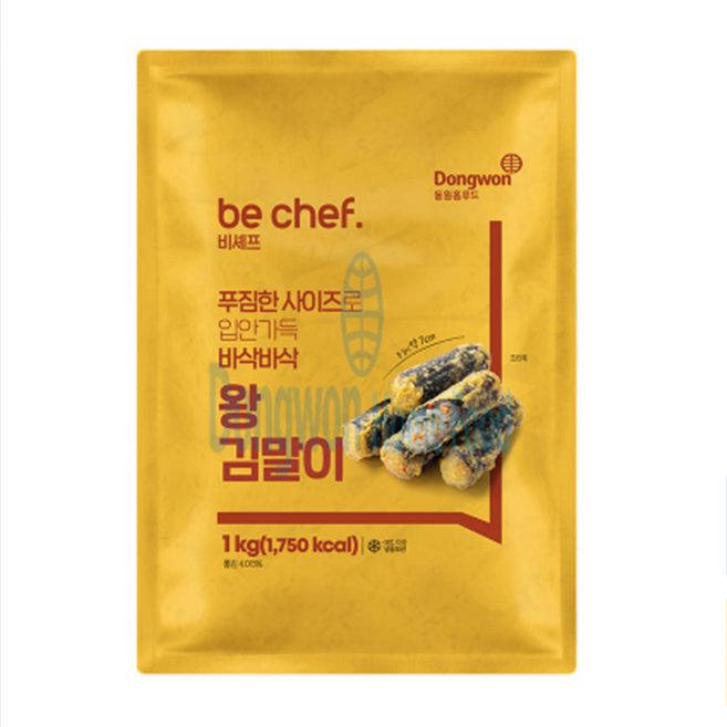 동원 비셰프 왕김말이, 3개, 1kg