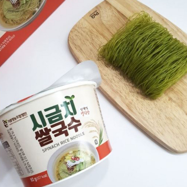 공룡별미 시금치 쌀국수 8개입 멸치맛, 92g, 8개