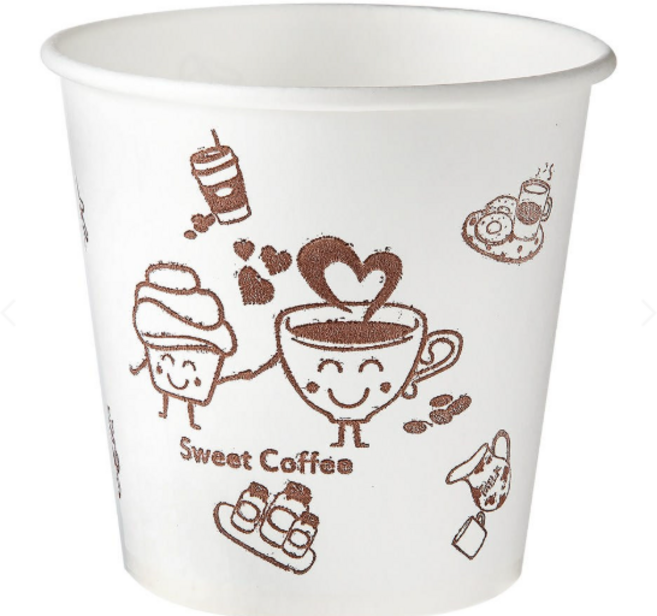 국산 민들레 종이컵 6.5온스 친환경종이컵 1000개 한박스 테이크아웃컵, 1박스