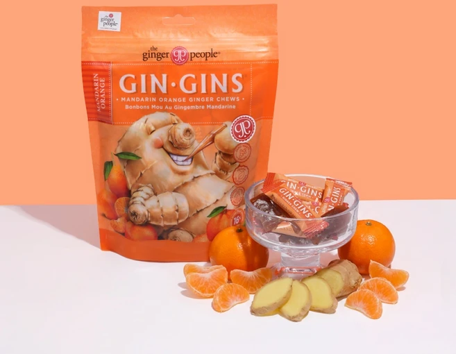 진저피플 생강사탕 진진스 생강 츄 만다린오렌지, 1개, 255g - 쿠팡